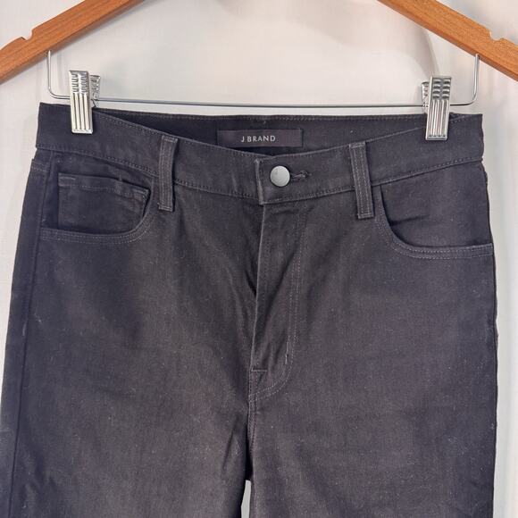 J Brand Size 26 Women's Black Teagan Straight High Rise Jeans Classic Rock - Picture 6 of 10